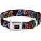 Show in main carousel: Buckle-Down Marvel Avengers Hero/Villain Poses Dog Collar, Small slide 1 of 10
