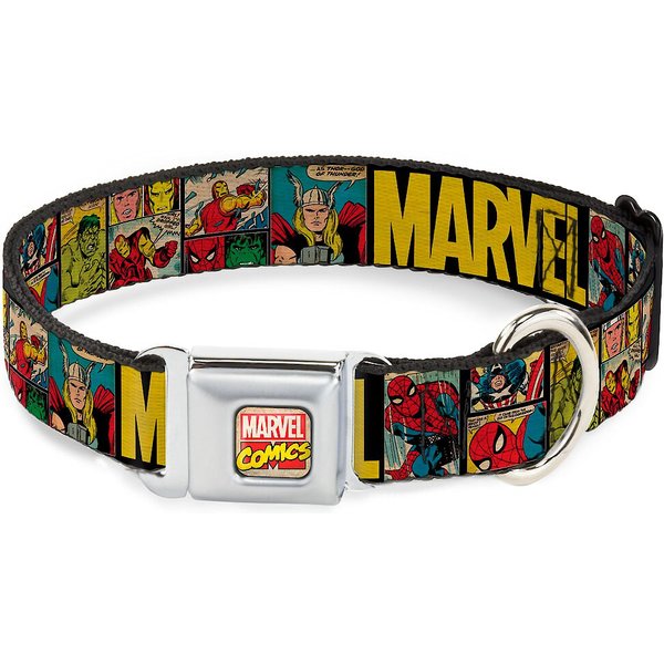 Buckle-Down Marvel Universe Polyester Dog Collar