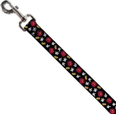 Show full view: Buckle-Down Mickey Mouse Costume Dog Leash slide 2 of 4