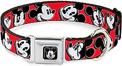 Buckle-Down Mickey Mouse Dog Collar, Small