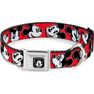 Buckle-Down Buckle-Down Mickey Mouse Dog Collar, Small