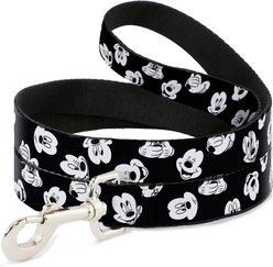 Buckle-Down Mickey Mouse Expressions Scattere Dog Leash