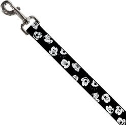 Buckle-Down Mickey Mouse Expressions Scattere Dog Leash slide 2 of 4