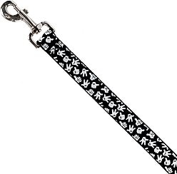 Buckle-Down Mickey Mouse Hand Dog Leash slide 2 of 4