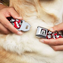 Buckle-Down Mickey Mouse Poses Dog Collar, Large slide 2 of 9
