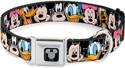 Buckle-Down Mickey Silhouette Dog Collar, Wide-Medium