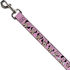 Buckle-Down Minnie Mouse Polyester Standard Dog Leash, Small: 4-ft long, 1-in wide slide 2 of 4