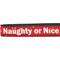 Show in main carousel: Buckle-Down Naughty Or Nice Dog Collar, Large slide 4 of 6