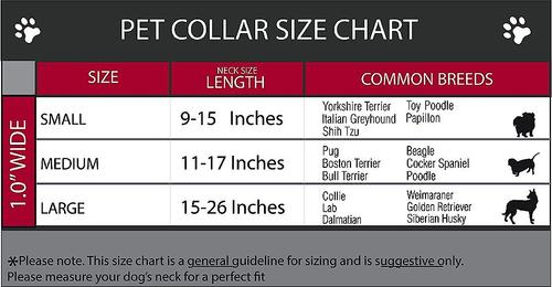 Show full view: Buckle-Down Naughty Or Nice Dog Collar, Medium slide 6 of 6