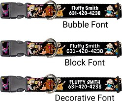 Buckle-Down Nick 90's Polyester Personalized Dog Collar, Large slide 2 of 7