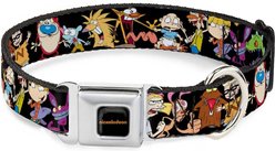 Buckle-Down Nickelodean Polyester Dog Collar, Small: 9 to 15-in neck, 1-in wide