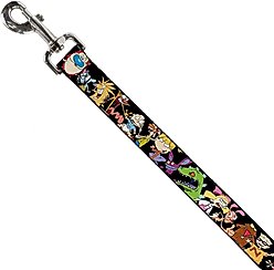 Buckle-Down Nickelodean Polyester Standard Dog Leash, Medium: 6-ft long, 1-in wide slide 2 of 4
