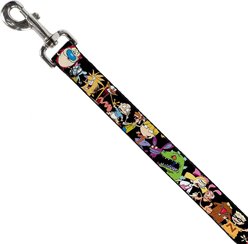 Buckle-Down Nickelodean Polyester Standard Dog Leash, Small: 4-ft long, 1-in wide slide 2 of 4