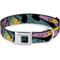 Show in main carousel: Buckle-Down Nightmare Before Christmas Sally Dress Patchwork Polyester Dog Collar, Small: 9.5 to 13-in neck, 1-in wide slide 1 of 10