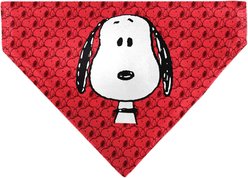 Buckle-Down Peanuts Snoopy Face & Profile Pose Dog Bandana