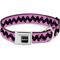 Show in main carousel: Buckle-Down Peanuts Worldwide LLC Peanuts Charlie Brown Metal Seatbelt Buckle Dog Collar, Pink/Black, Small: 9.5 to 13-in neck, 1-in wide slide 1 of 6