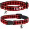 Show in main carousel: Buckle-Down Personalized Breakaway Cat Collar with Bell, Buffalo Plaid slide 1 of 3