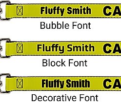 Buckle-Down Personalized Dog Leash, Caution slide 2 of 2