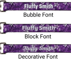 Buckle-Down Personalized Dog Leash, Hibiscus Collage slide 2 of 2