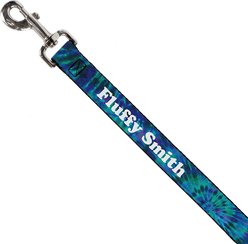 Buckle-Down Personalized Dog Leash, Tie Dye