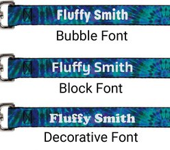 Buckle-Down Personalized Dog Leash, Tie Dye slide 2 of 2