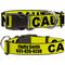 Show in main carousel: Buckle-Down Polyester Personalized Dog Collar, Caution, Medium slide 1 of 8
