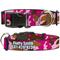 Show in main carousel: Buckle-Down Polyester Personalized Dog Collar, Pink Camo, Large slide 1 of 8