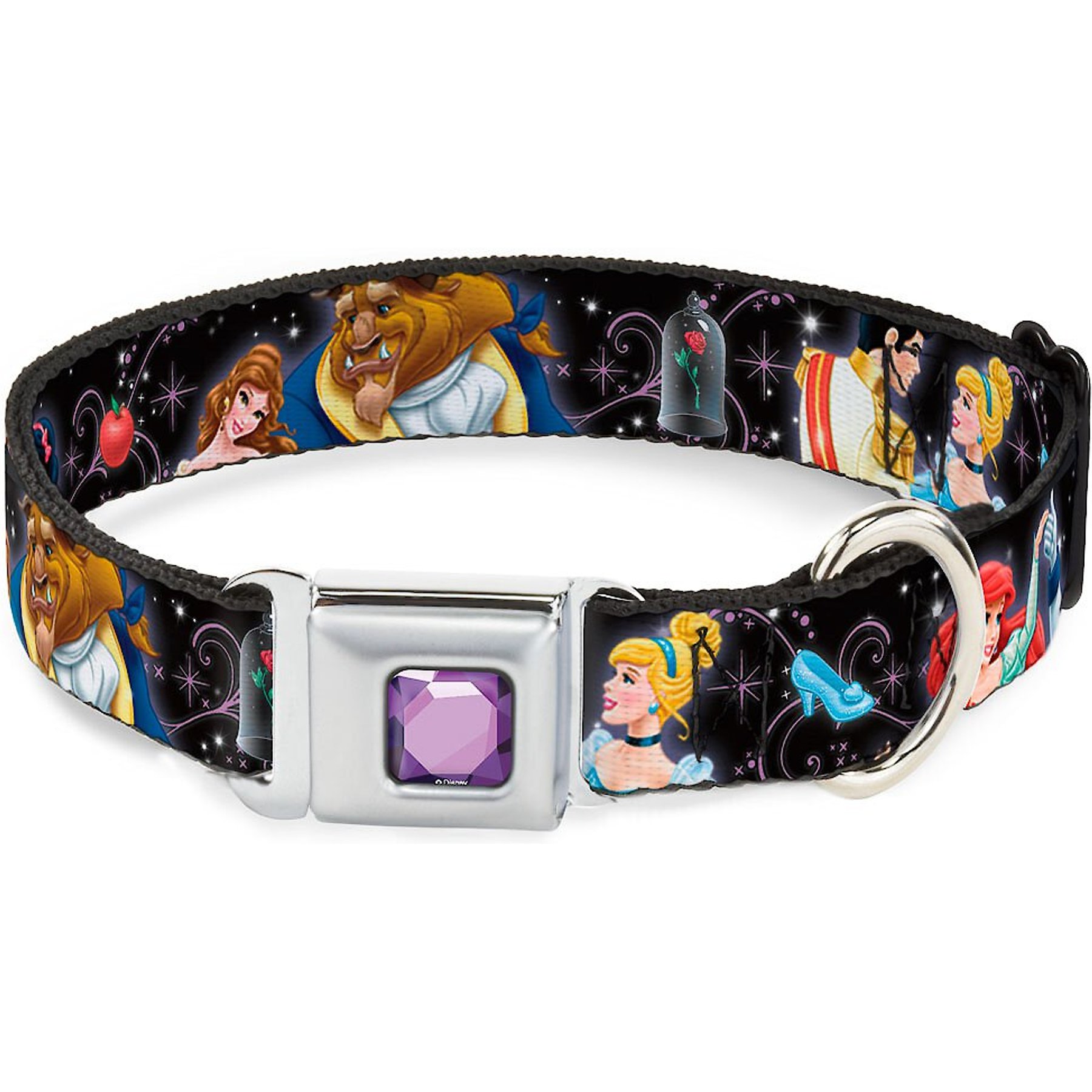Buckle-Down Princess Dog Collar, Wide-Small