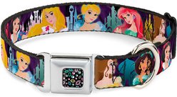 Buckle-Down Princess Jewels Dog Collar, Wide-Small