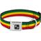 Show in main carousel: Buckle-Down Rasta Dog Collar, Wide-Medium slide 1 of 9