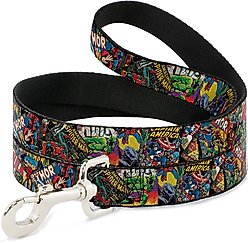 Buckle-Down Retro Marvel Comic Books Dog Leash