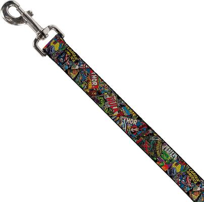 Show full view: Buckle-Down Retro Marvel Comic Books Dog Leash slide 3 of 5