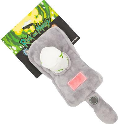Show full view: Buckle-Down Rick & Morty Portal Gun Dog Plush Squeaker Toy  slide 3 of 5