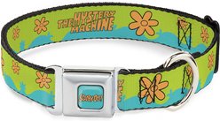 Buckle-Down Scooby Doo Mystery Machine Polyester Dog Collar, Medium: 11 to 16.5-in neck, 1-in wide
