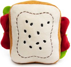 Buckle-Down Scooby Doo Sandwich Dog Plush Squeaker Toy 