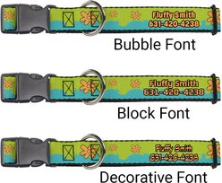 Buckle-Down Scooby Doo The Mystery Machine Paint Job Personalized Dog Collar, Small slide 2 of 7