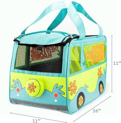 Show full view: Buckle-Down Scooby Doo THE MYSTERY MACHINE Van Dog & Cat Carrier slide 6 of 7