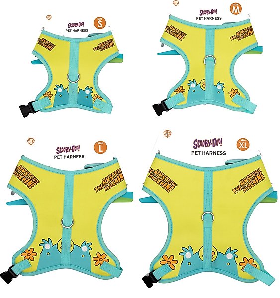 Buckle-Down Scooby Doomics Scooby Doo Mystery Machine Plastic Buckle Polyester Dog Harness