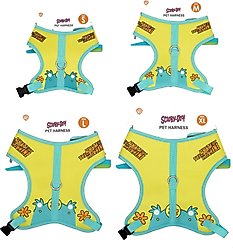 Buckle-Down Scooby Doomics Scooby Doo Mystery Machine Plastic Buckle Polyester Dog Harness, Blue, Small: 14 to 17-in chest slide 2 of 4