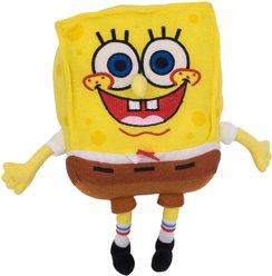 Buckle-Down SpongeBob Full Body with Arms & Legs Dog Plush Squeaker Toy 