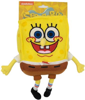 Show full view: Buckle-Down SpongeBob Full Body with Arms & Legs Dog Plush Squeaker Toy  slide 3 of 6
