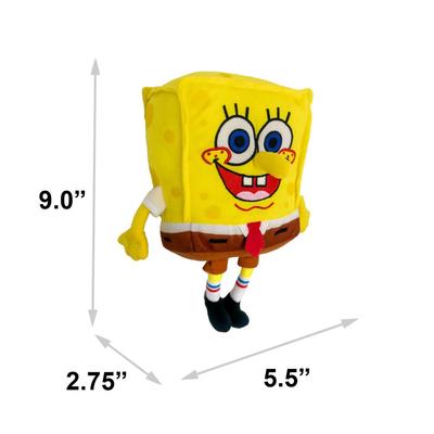 Show full view: Buckle-Down SpongeBob Full Body with Arms & Legs Dog Plush Squeaker Toy  slide 5 of 6