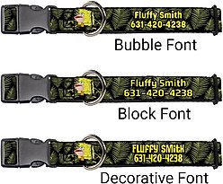 Buckle-Down Spongebob Squarepant Polyester Personalized Dog Collar, Large slide 2 of 7
