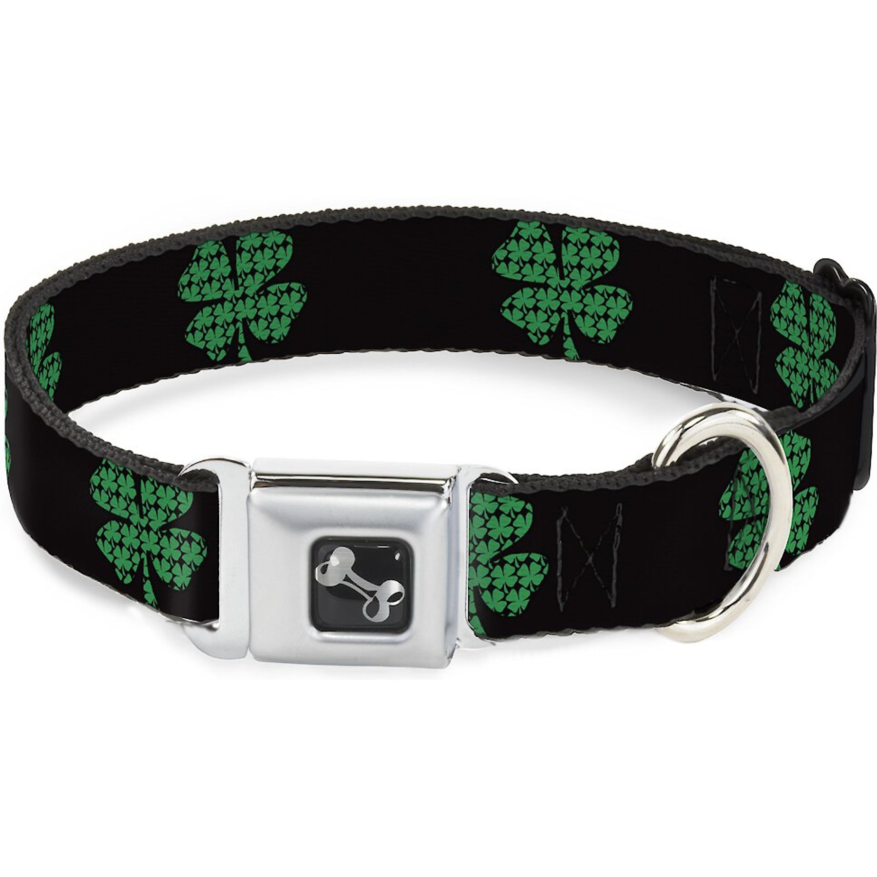 Buckle-Down St. Pat's Dog Collar, Large