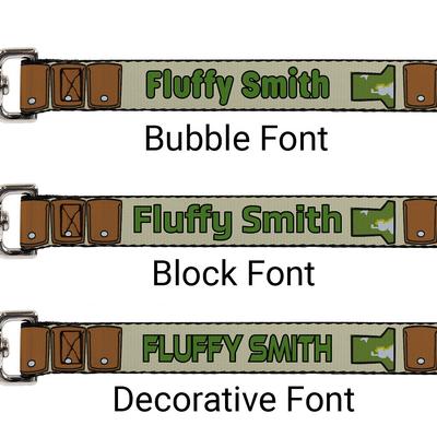 Show full view: Buckle-Down Star Wars Boba Fett Personalized Dog Leash slide 2 of 2