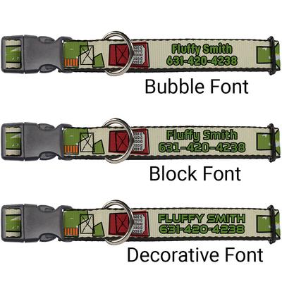 Show full view: Buckle-Down Star Wars Boba Fett Polyester Personalized Dog Collar, Small slide 3 of 8