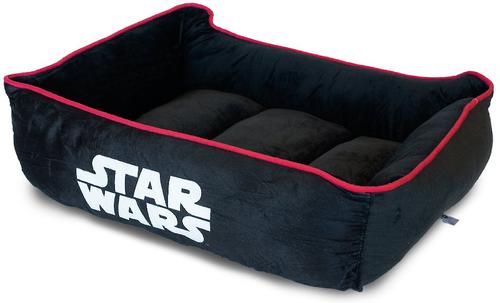 Show full view: Buckle-Down Star Wars Bolster Dog Bed, Black slide 4 of 6