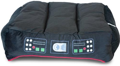 Show full view: Buckle-Down Star Wars Bolster Dog Bed, Black slide 5 of 6