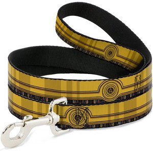 Buckle-Down Star Wars C3-PO Polyester Standard Dog Leash, Medium: 6-ft long, 1-in wide