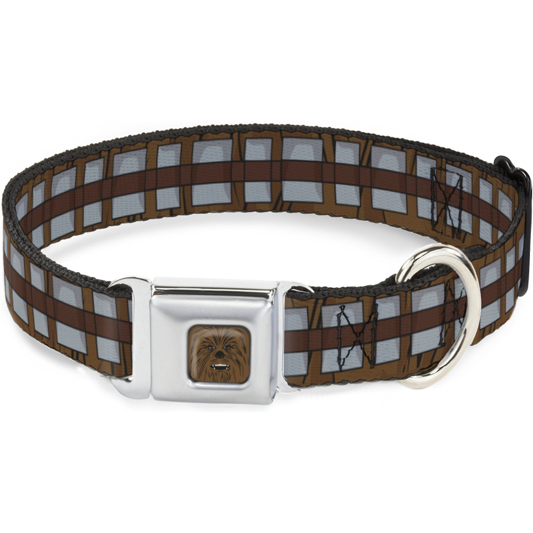 Buckle-Down Star Wars Chewbacca Bandolier Dog Collar, Wide Large